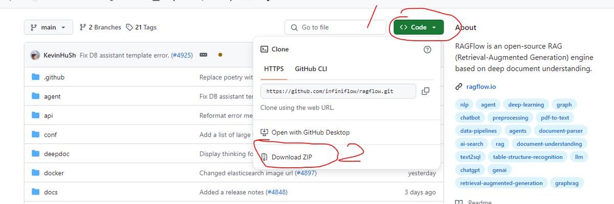 零基础本地化部署deepseek及知识库（ollama+docker+ragflow）