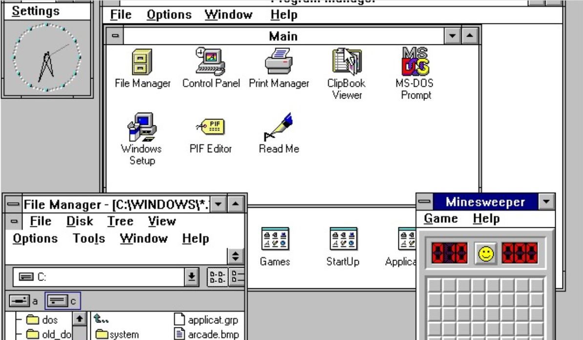 回味昔日时代的电脑操作系统