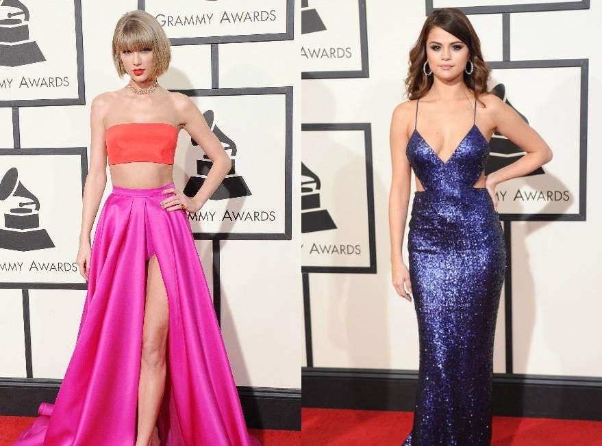 霉霉两抹亮色就能惊艳格莱美，而你还穿黑白灰？