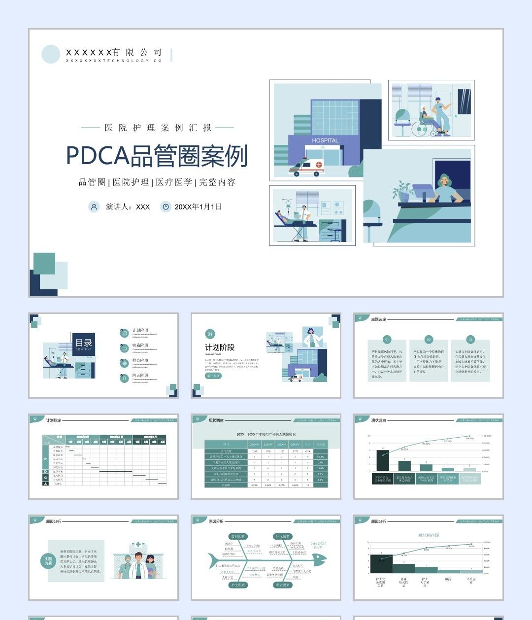 PDCA循环PPT成品课件11套