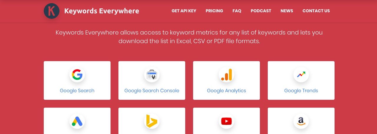 谷歌SEO推荐的4个关键词工具