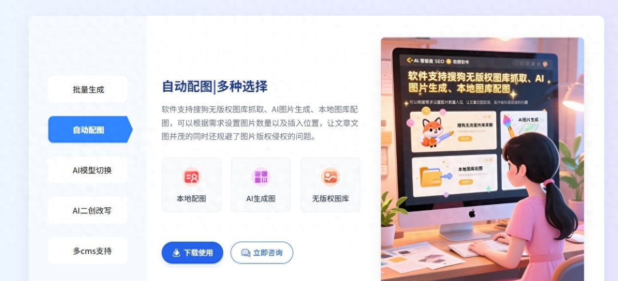 用AI批量生成文章，节省时间提升效率，自动发布助力SEO