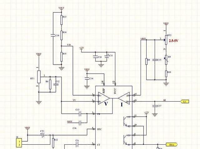 TL494制作0-60V0-20A，BUCK恒流恒压可调电源（电路图解）
