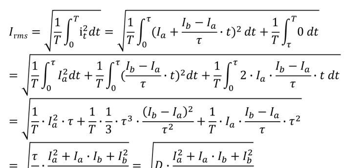 Buck 电路电感电流的计算