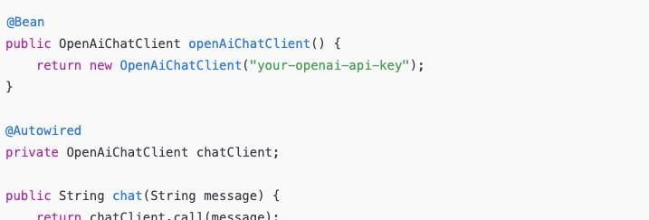 用 Java 开发 AI 还难?试试 LangChain4J & Spring AI,轻松集成大模型!
