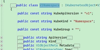 使用 C# 开发 Kubernetes 组件，获取集群资源信息