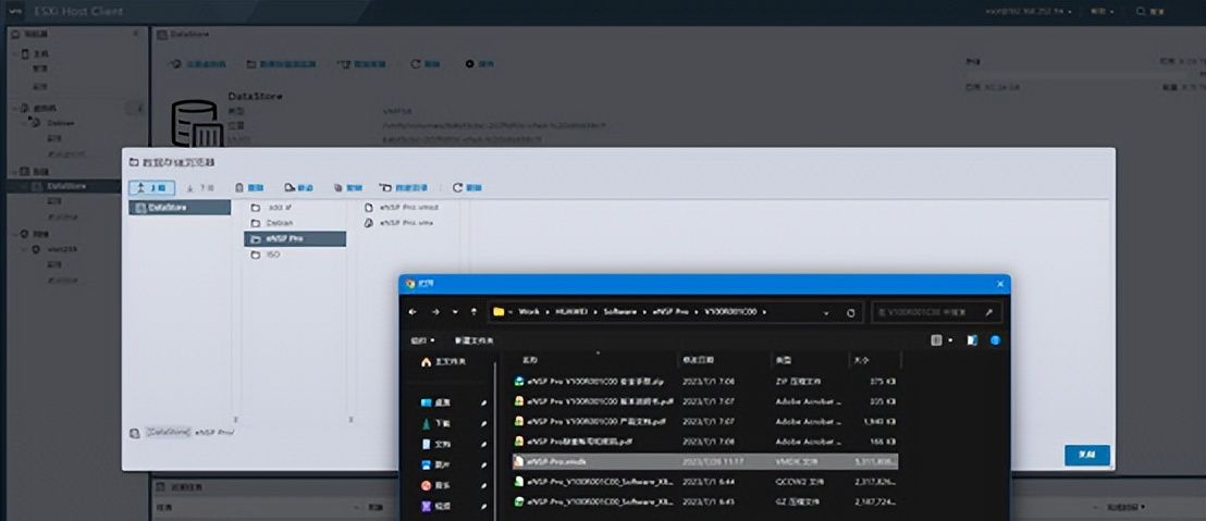 ESXi平台部署 eNSP Pro