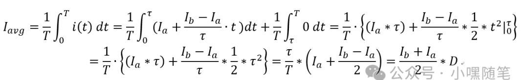 Buck 电路电感电流的计算