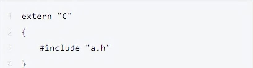 C语言中的extern "C"