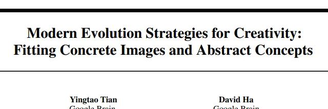 es-clip——创造力的现代进化策略：  拟合具体图像与抽象概念