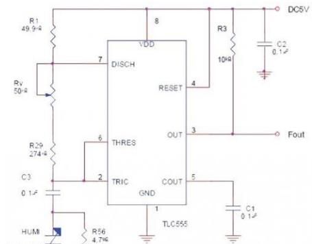 湿度传感器的类型以及信号调理的原理解析