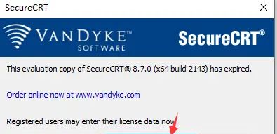 VanDyke SecureCRT and SecureFX 8.7.x安装教程