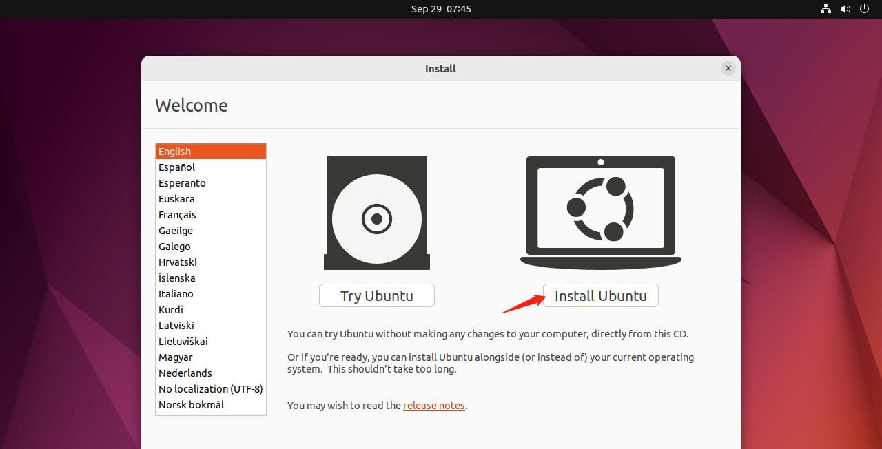 ubuntu安装图文教程（超详细）