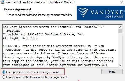 VanDyke SecureCRT and SecureFX 8.7.x安装教程