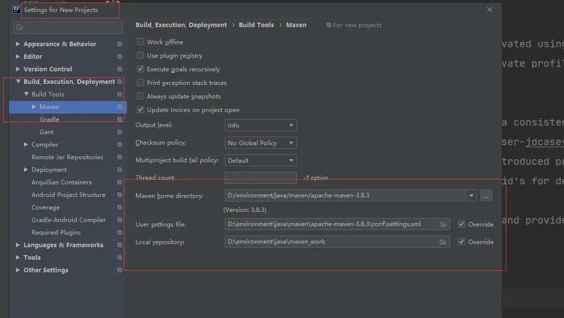 maven的安装和Idea maven 的配置