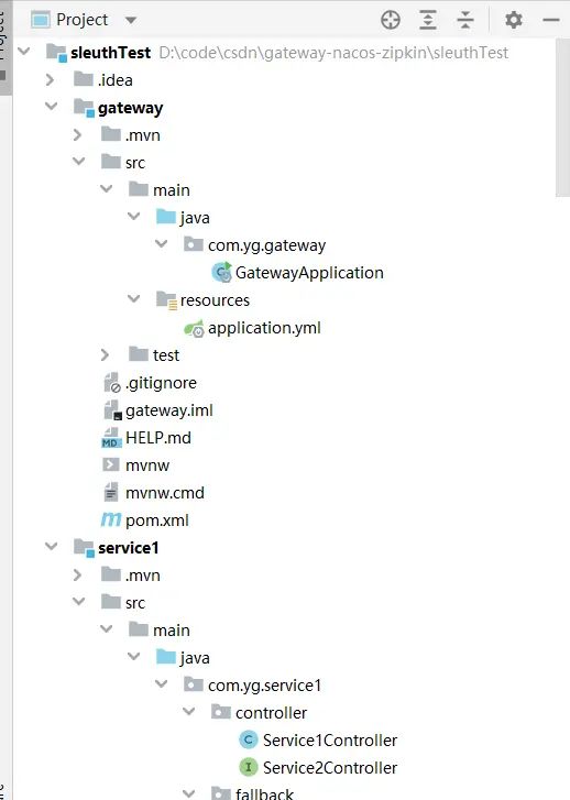 Gateway+Nacos+Sleuth+Zipkin网关链路追踪（测试及源码），Gateway+FeignClient+Nacos通过网关远程调用微服务（一）