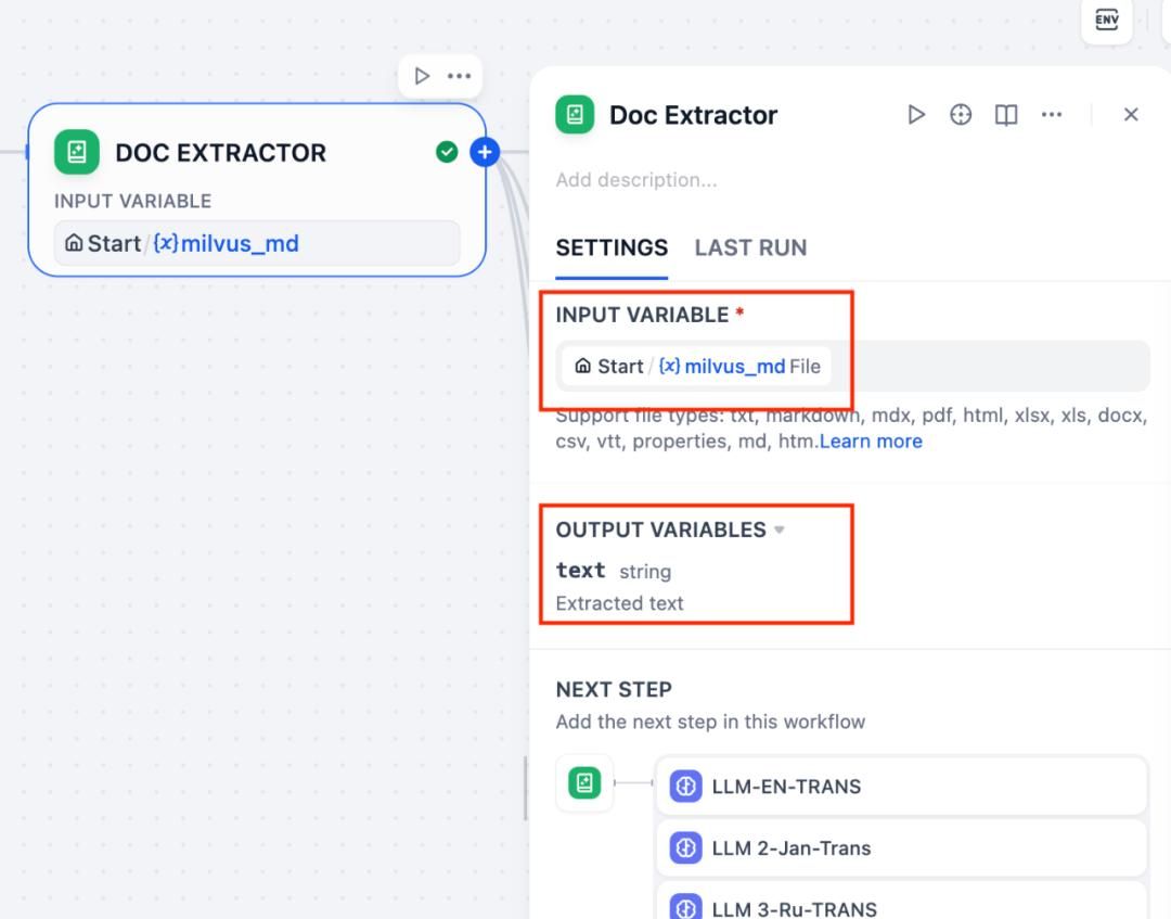 Dify + RustFS + Milvus，构建文档多语言翻译 AI Workflow
