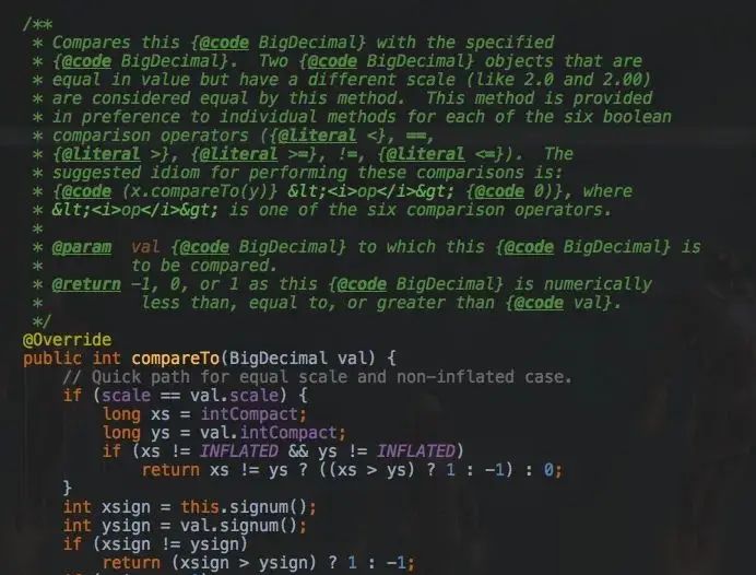 BigDecimal不能使用equals 做等值比较