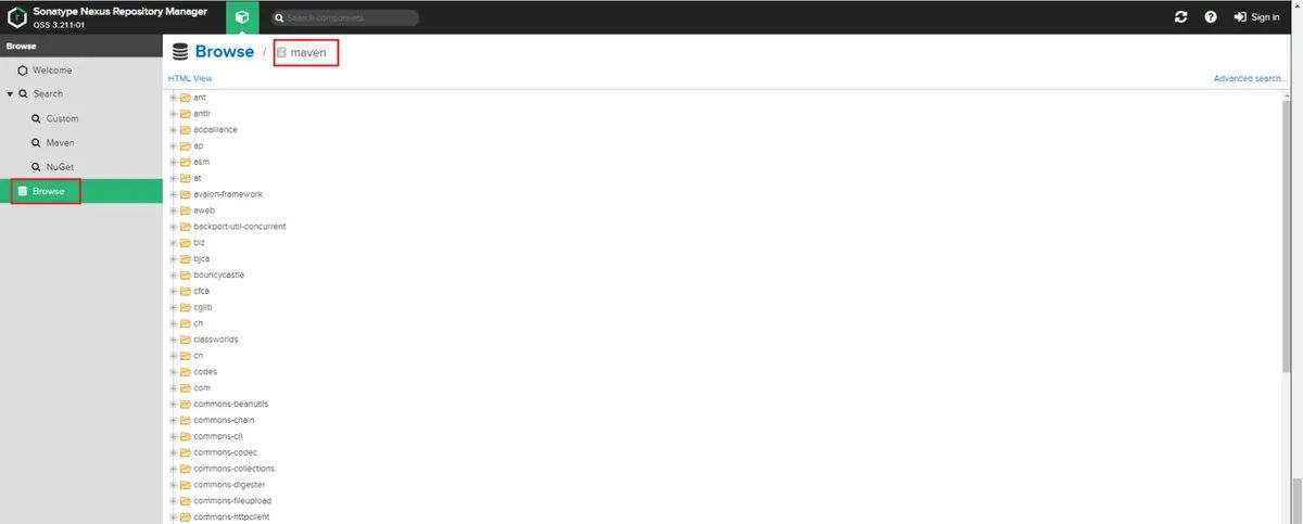 nexus内网新建Maven私库批量导入jar包