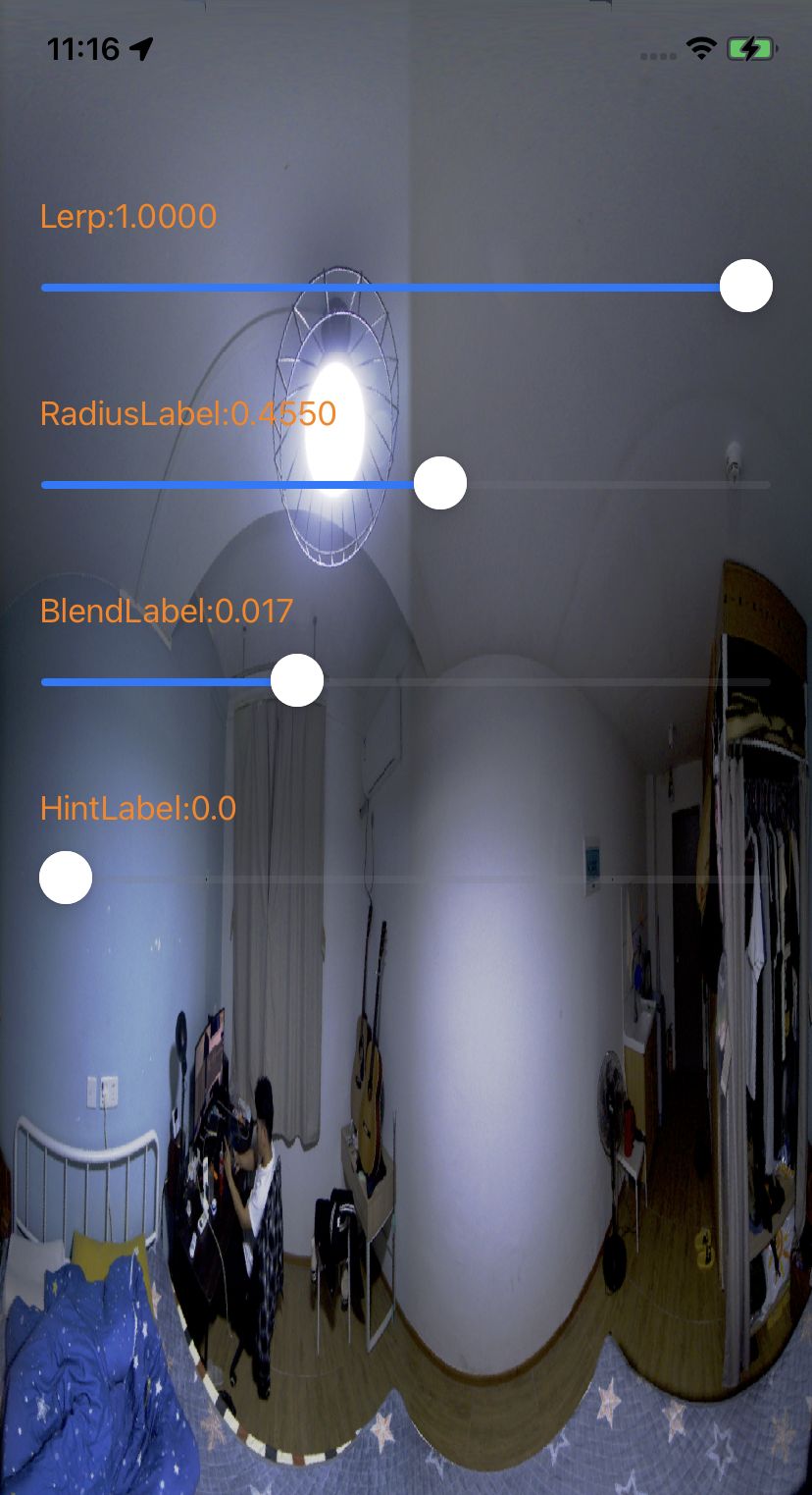 iOS 仿insta360双鱼眼相机全景视频渲染方案