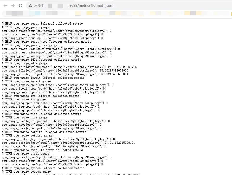 Telegraf监控Nginx，Grafana展示数据