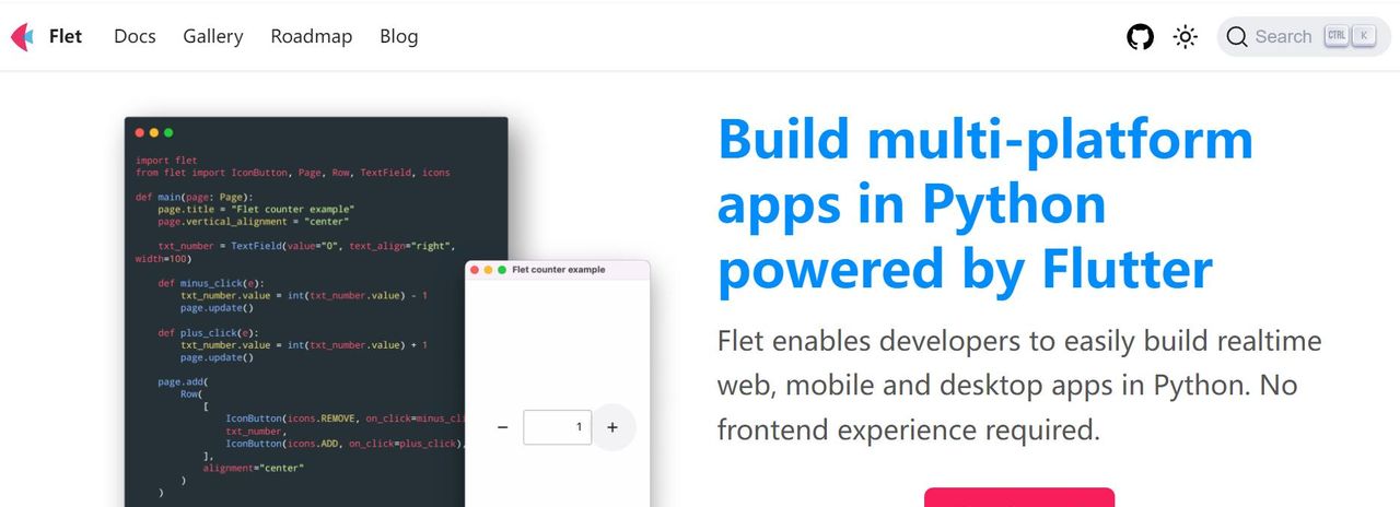 Python GUI库大盘点,9款热门框架供您选择!
