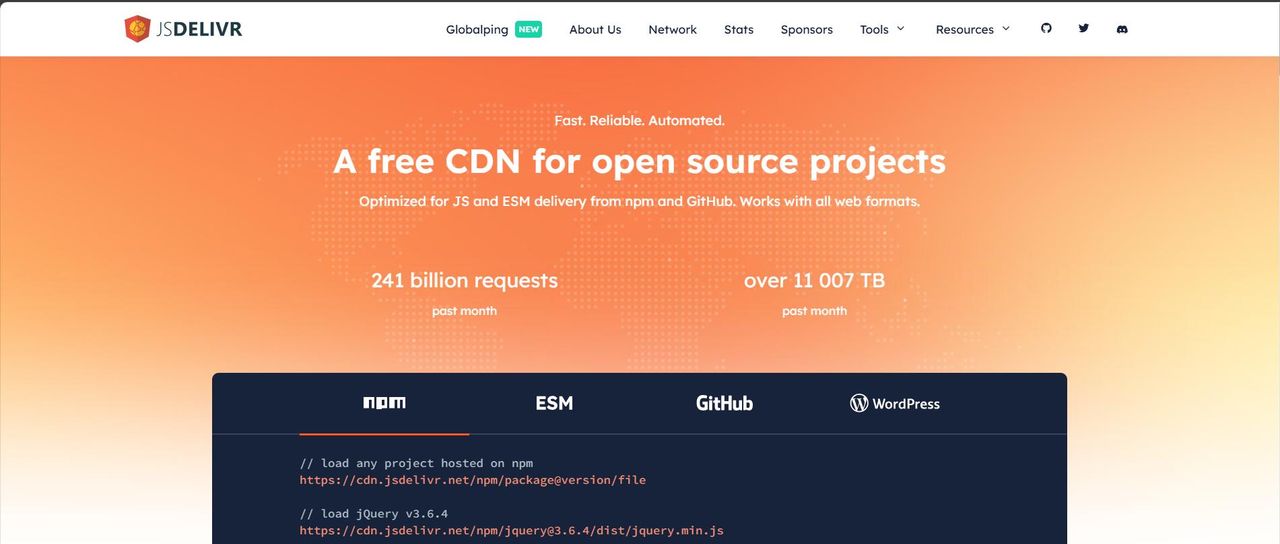 Github + jsDelivr实现免费的全球 CDN 加速