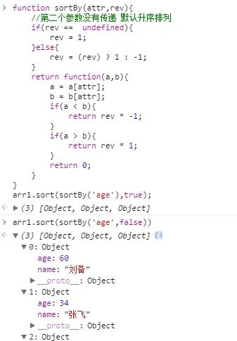 JS中sort()方法原理和使用