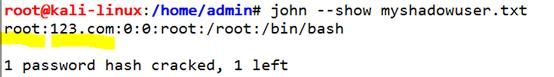 Kali Linux学习笔记（密码破解篇）