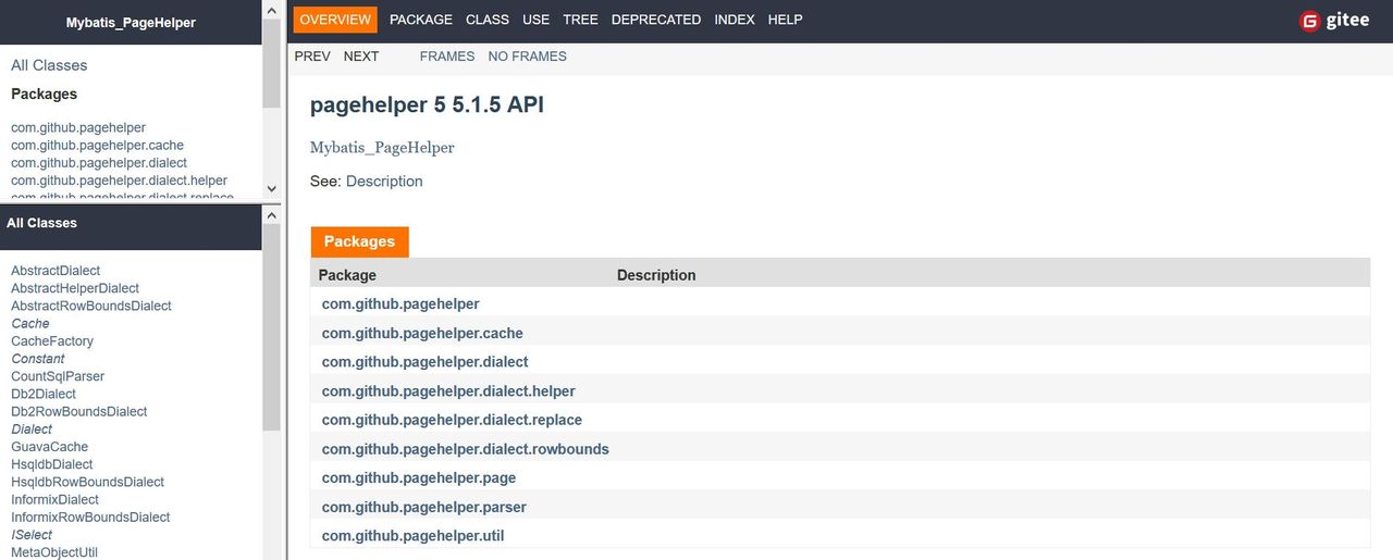 PageHelper - 最方便的 MyBatis 分页插件