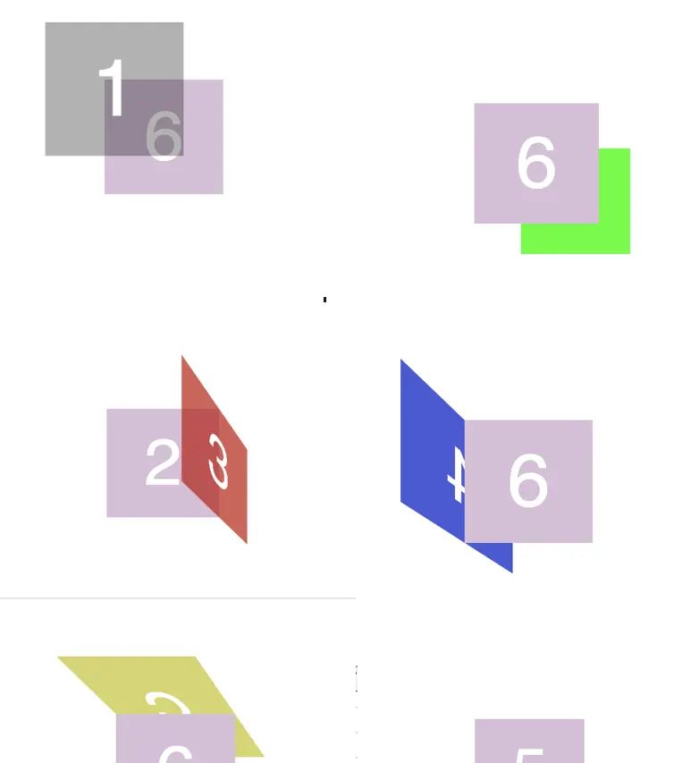 [CSS]一起来画立方体: CSS transform属性