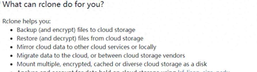 rclone：云存储备份和迁移工具的瑞士军刀，手把手教你使用！