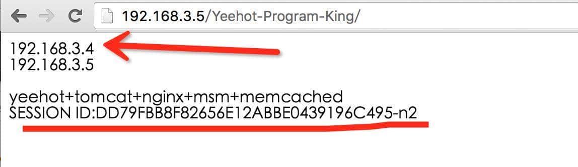 tomcat+Nginx负载均衡对session处理2
