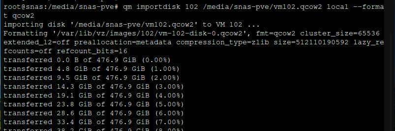 pve进阶之路-将现有ubuntu系统导入pve虚拟机