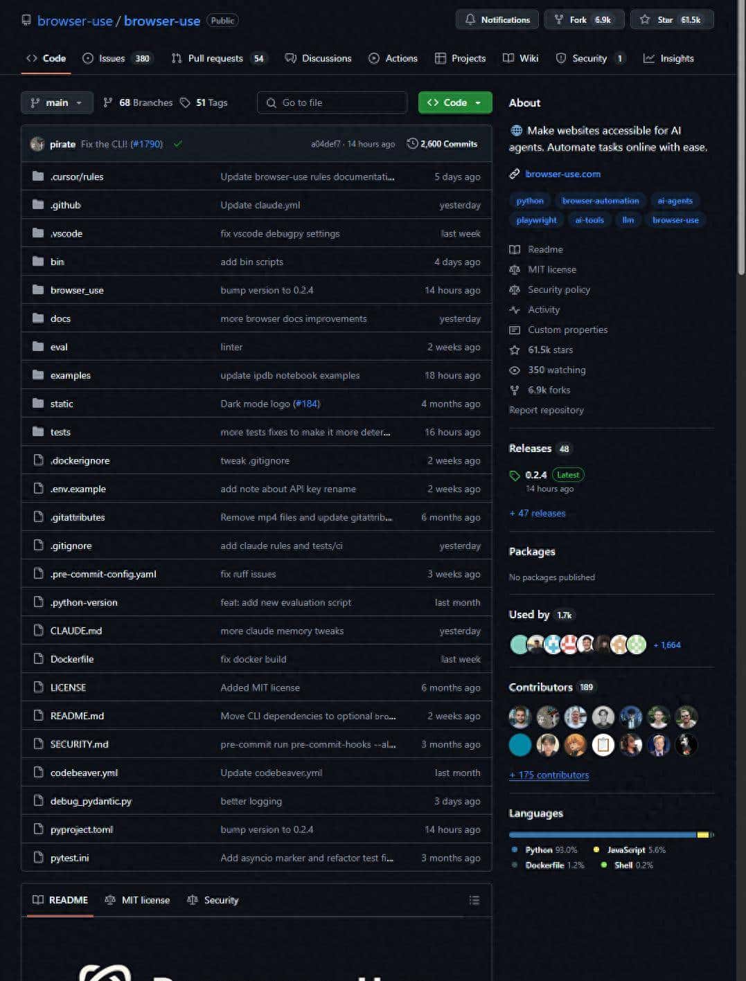 browser-use：AI 驱动的浏览器自动化神器——源码解析