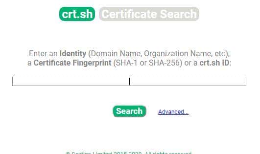 渗透测试信息收集——在线信息收集工具整理