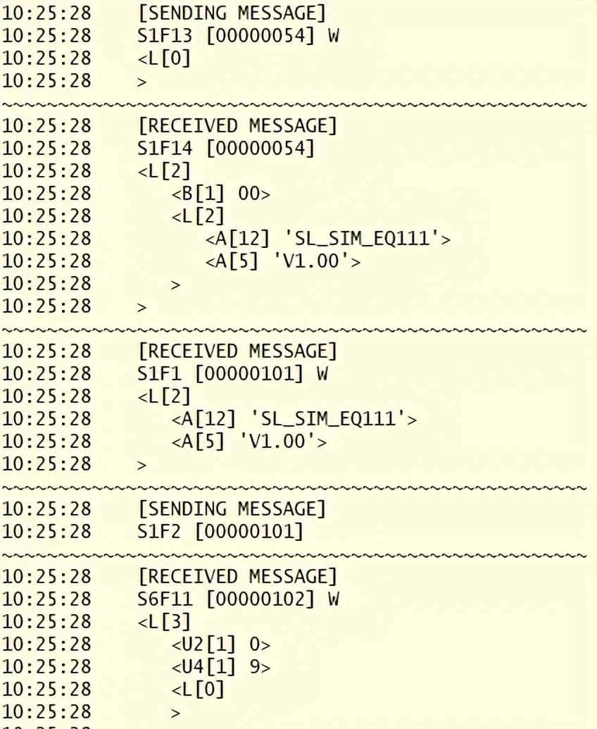半导体设备通讯标准(SECS/GEM)