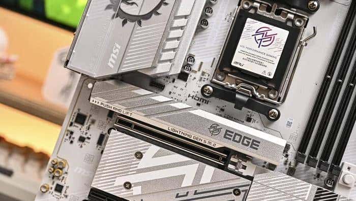 AMD ATX 白色装机新宠——微星 MPG B850 EDGE TI WIFI 刀锋钛开箱简测