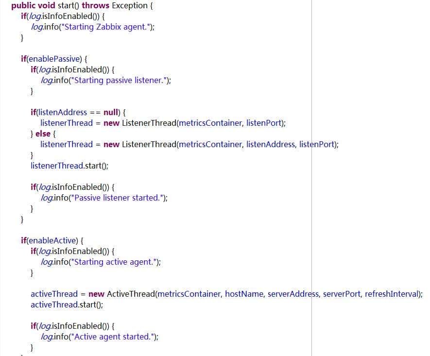 Zabbix/J的源代码解析