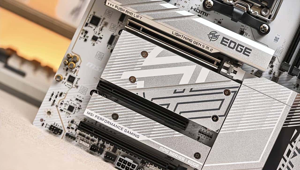 AMD ATX 白色装机新宠——微星 MPG B850 EDGE TI WIFI 刀锋钛开箱简测