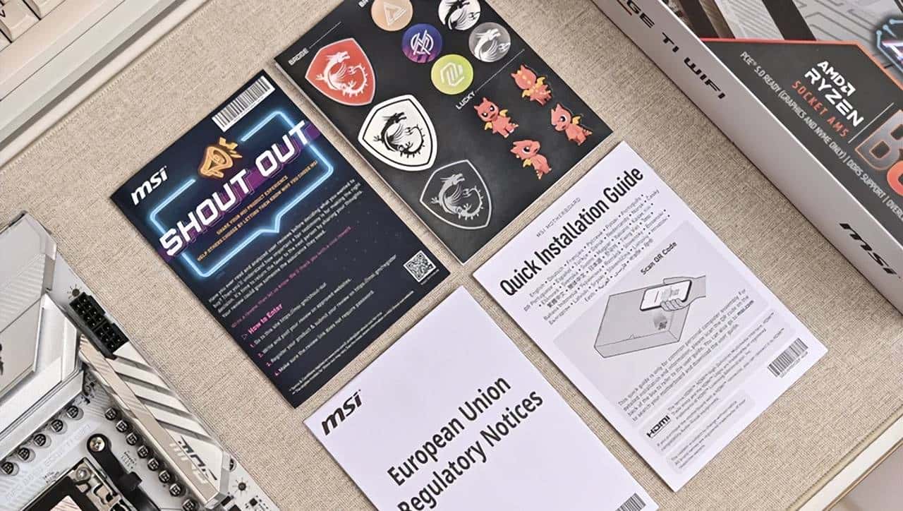 AMD ATX 白色装机新宠——微星 MPG B850 EDGE TI WIFI 刀锋钛开箱简测