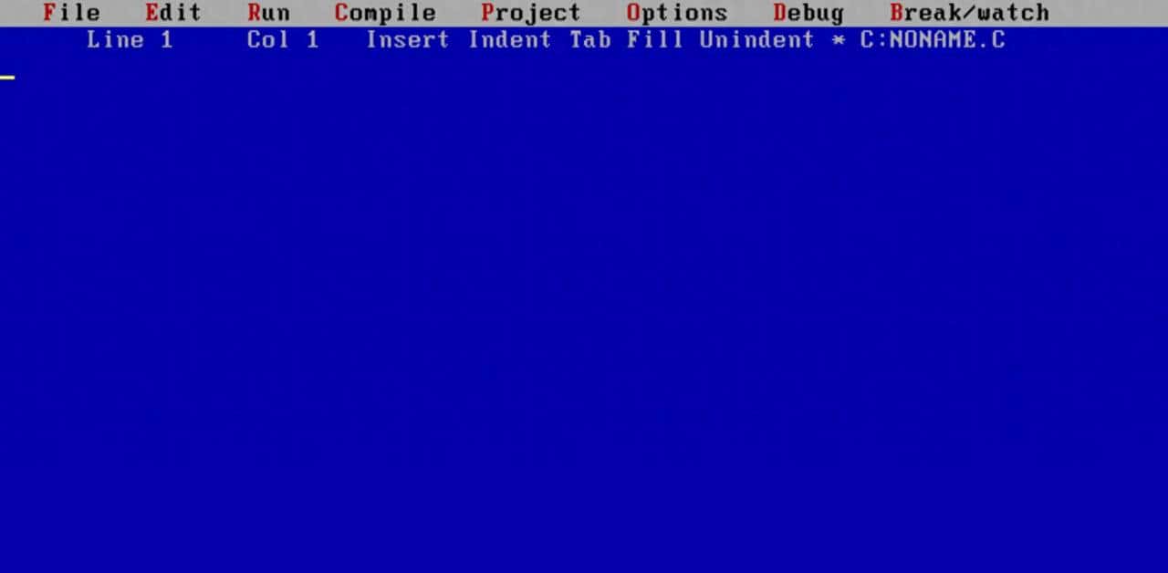 Turbo C的前世与今生