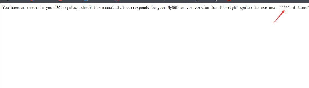 Web渗透_SQL注入1