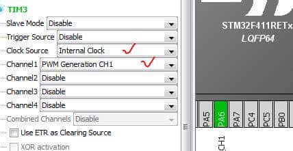 「话说定时器系列」之十：PWM输入模式测量脉宽及占空比实验
