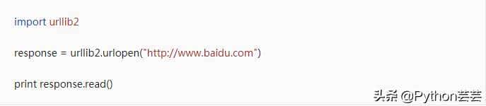 教你用Python10行代码创建Python爬虫脚本
