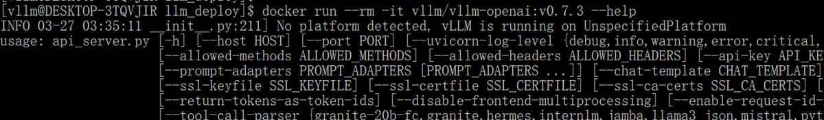 Windows10系统通过 WSL 2 (RedHat)容器部署vLLM详细版
