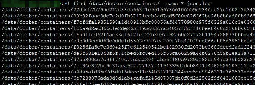 docker容器日志太大如何解决(id-json.log)