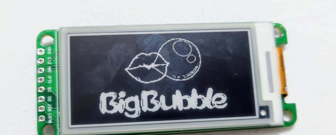 大泡泡的DIY:咸鱼廉价电子价签拆解,DIY 墨水屏 8266 显示驱动