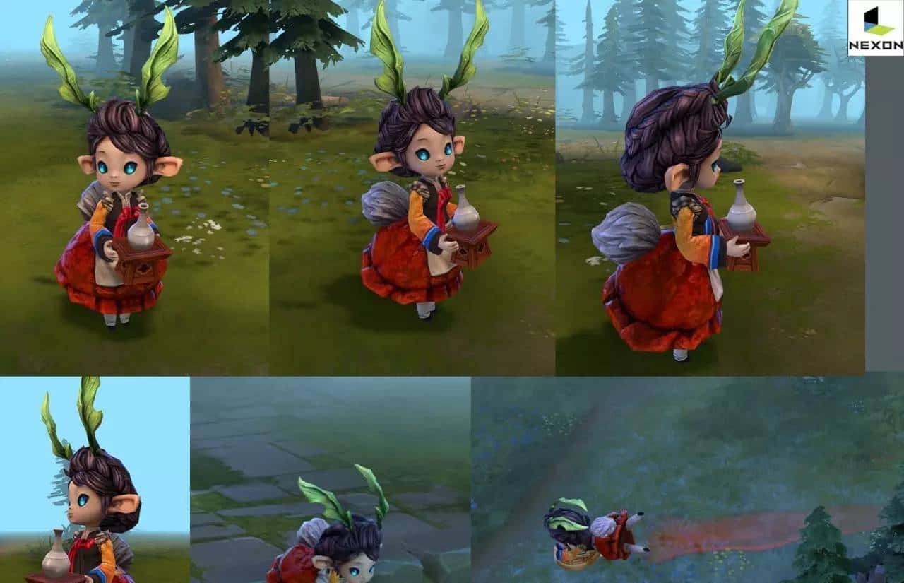 DOTA2韩服绝版饰品(下):最贵的无特效信使Jumo