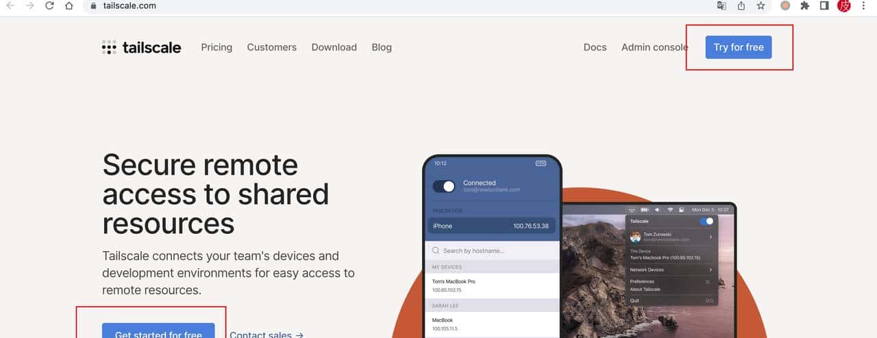 部署TailScale,实现远程访问!最简单的远程访问、开箱即用方案